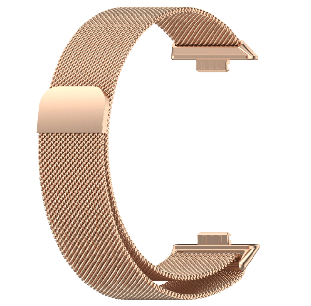 Ремінець CDK для Huawei Watch Fit 4 Pro | Metal Milanese Loop Magnetic (017793) (rose gold), фото 1