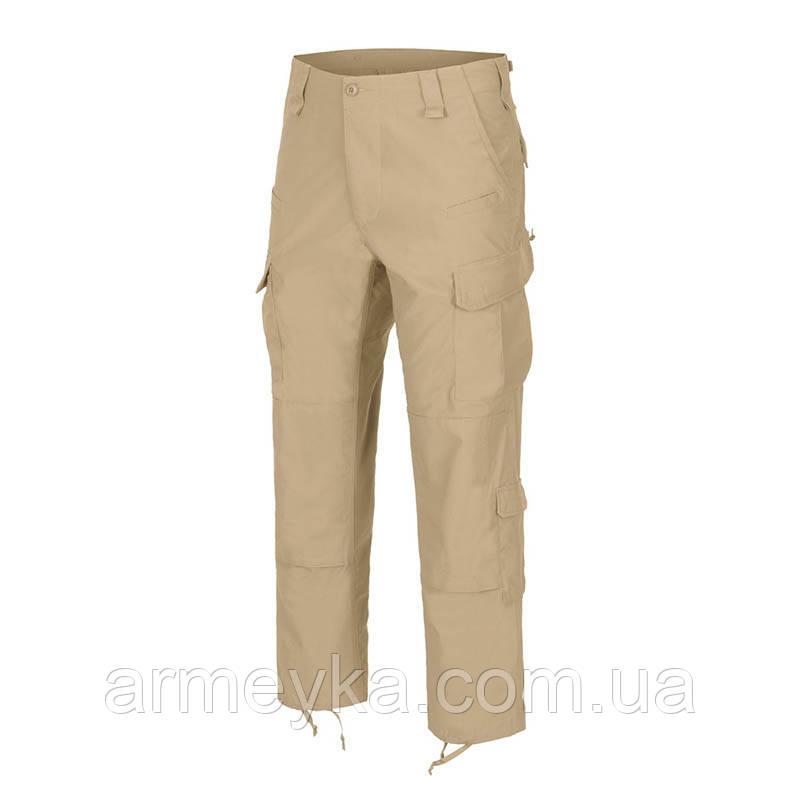 Штани cpu pants cotton ripstop хакі бавовна Helikon-Tex®
