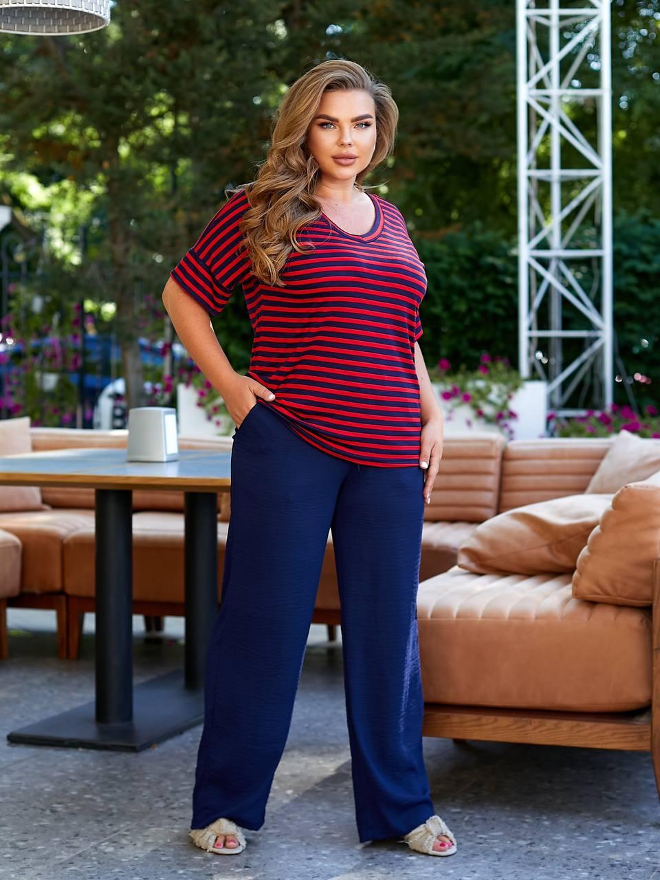 Костюм-двійка Sofia SF-282 ваше нове улюблене літнє вбрання, фото 1