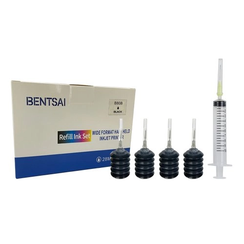 Водні чорнила для заправки картриджів Bentsai B80B (комплект, чорні)