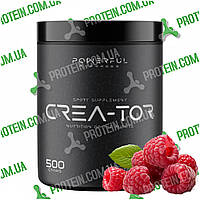 Моногідрат Креатину Powerful Progress Crea-Tor Micronized 500 г Raspberry Малина