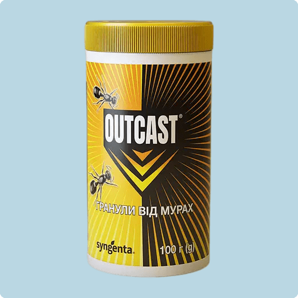 OUTCAST Гранули від мурах 100г