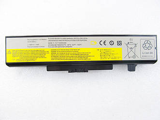 Батарея для ноутбука Lenovo IdeaPad Y480 L11N6Y01, 5200mAh, 6cell, 11.1V, Li-ion, чорна,