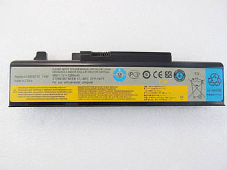 Батарея для ноутбука Lenovo IdeaPad Y550 L08S6D13, 5200mAh, 6cell, 10.8V, Li-ion, чорна,