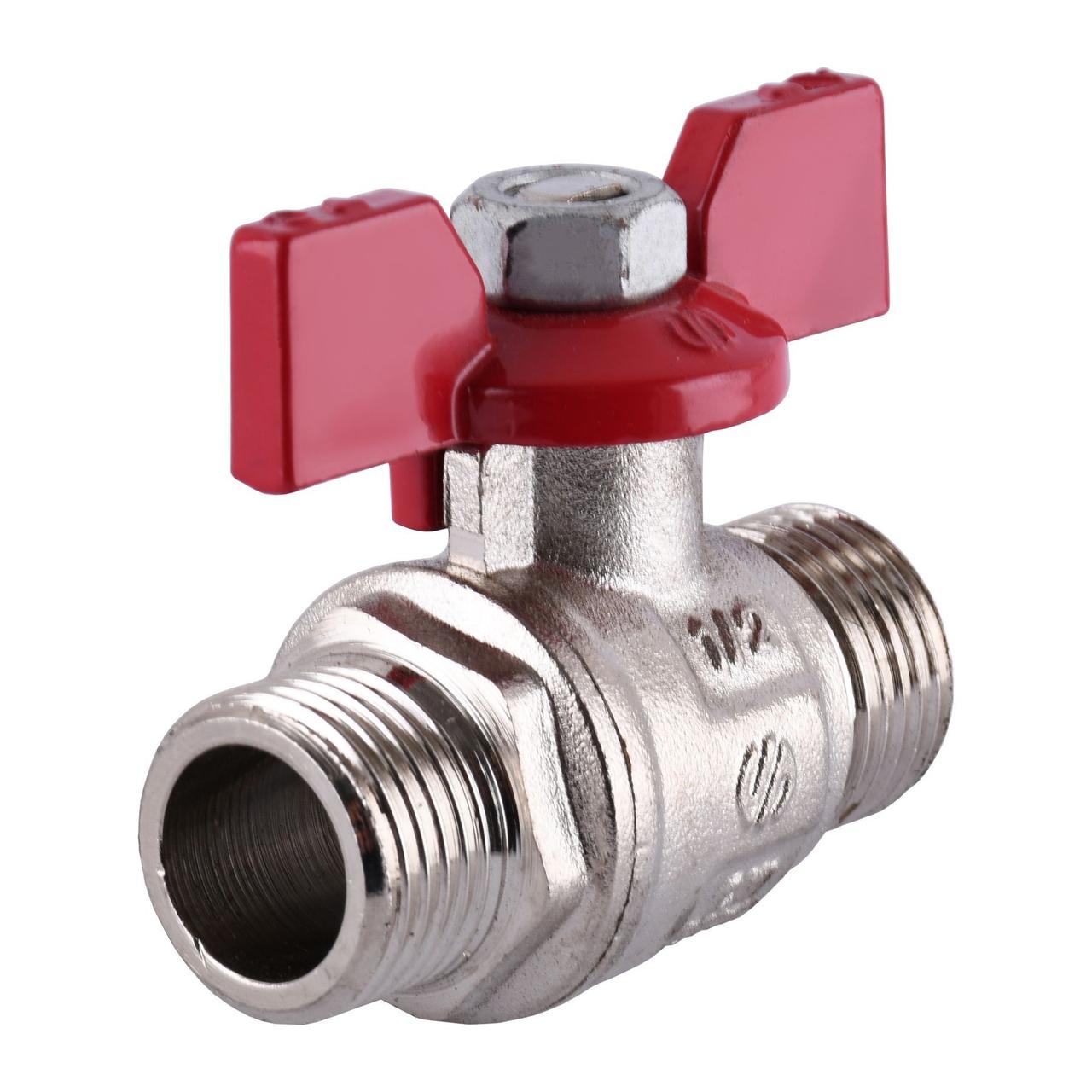 Кран кульовий для води ARCO SENA DN 1/2" (PN 40) зовнішній-зовнішній (Іспанія) 153903, фото 1