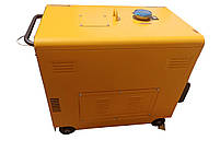 Генератор дизельний KIPOR KDE6700T (електростарт, потужність 4.5 кВт/5,0 кВт), фото 7