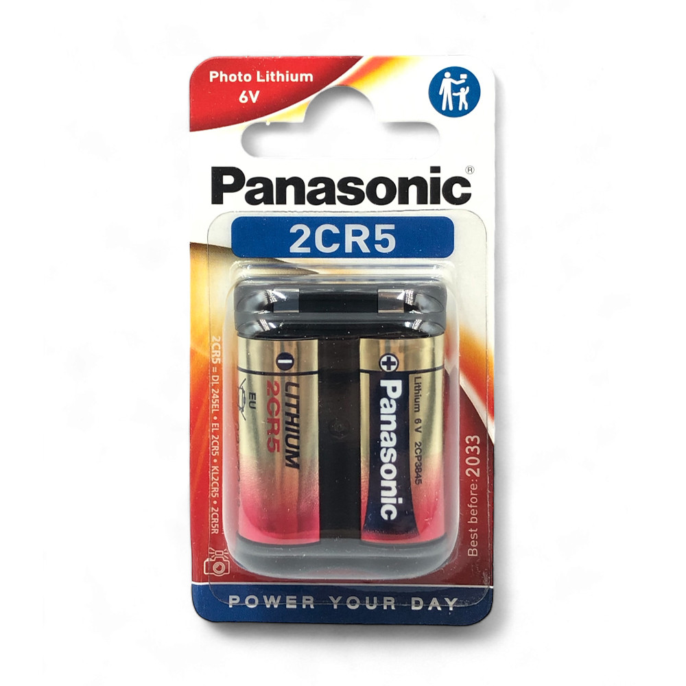 Батарейка 2CR5 (245) Panasonic Lithium (6v)