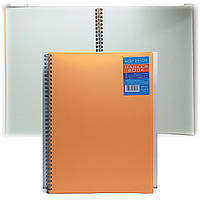 Блокнот для маркерів / Marker book / 40 аркушів / А4 / Ofort / скетчбук для малювання маркерами / помаранчевий