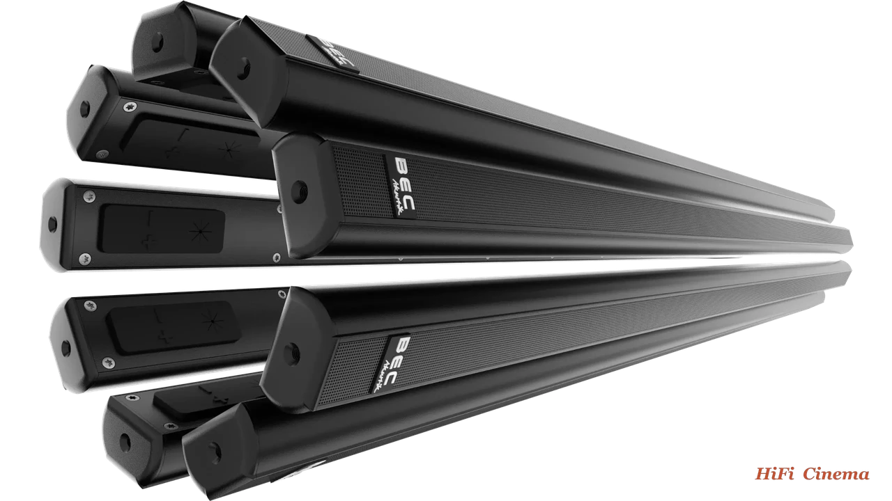 Пасивна настінна колонка BEC-Akustik IC70 чорного кольору, фото 1