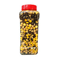 Зернова суміш Кукурудза + Горох + Конопля