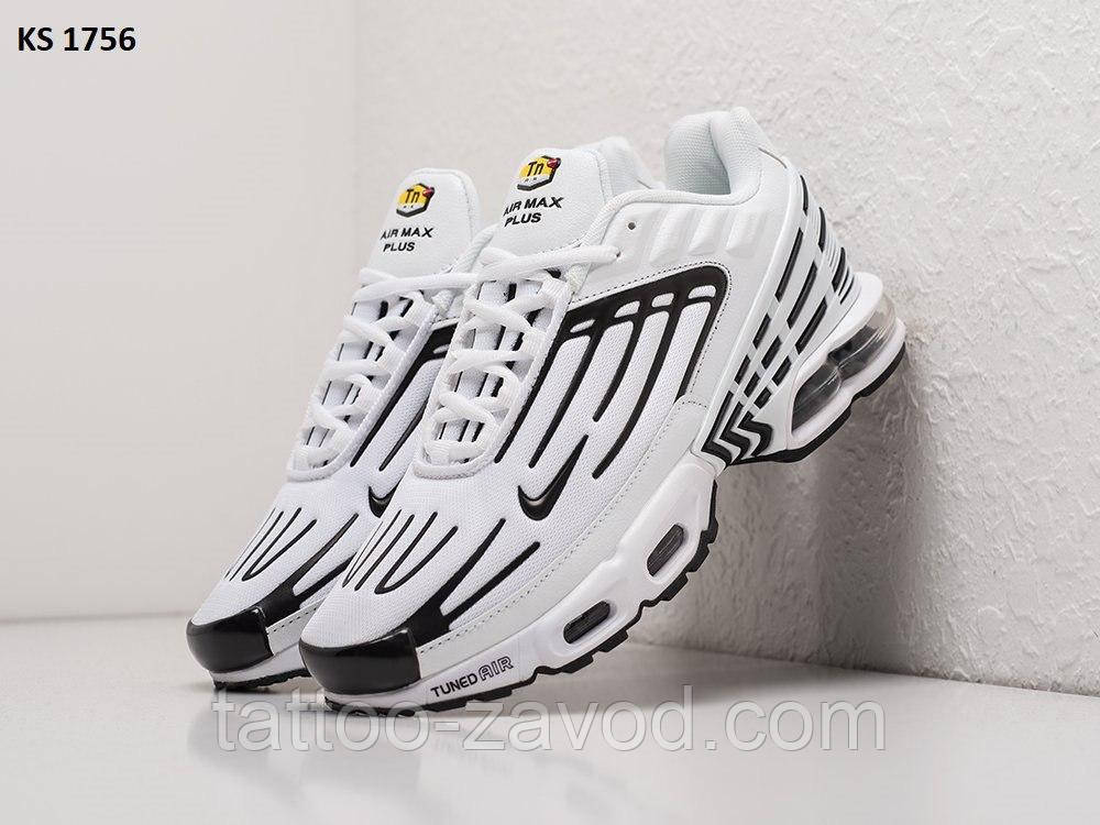 Кросівки чоловічі білі 45 Nike Air Max Plus III White, фото 1
