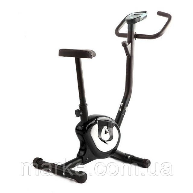 Велотренажер механічний Atleto QN-B201 чорний (mrk)