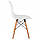 Кресло для кухни на ножках Bonro В-173 FULL KD белое (4 шт) (mrk), фото 5