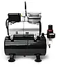 Компресор для аерографа з ресивером і термозахистом Fengda AS-186S, фото 3
