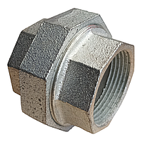 Згін американка чавунна 11/2" ВВ (оцинкована)