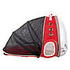 Рюкзак перенесення для тварин розсувний CosmoPet CP-15 для котів та собак 39x34x21 см Red, фото 8