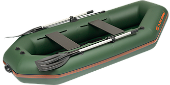 Надувний човен ПВХ Kolibri K-260Т (слань-килимок). Купити надувний човен Колібрі 260Т. Двомісні гребні