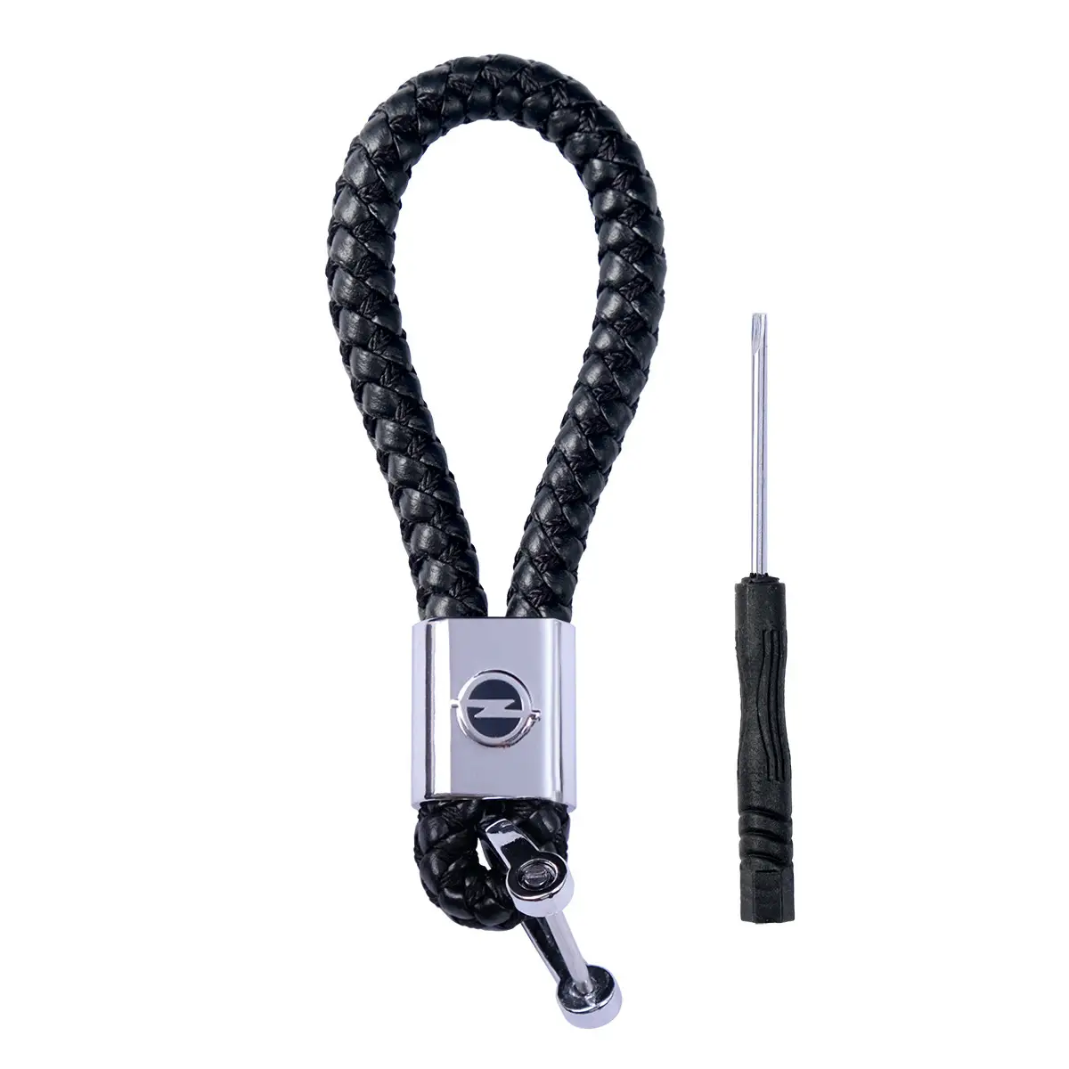 Автомобільний брелок для ключів, підвісний екошкіра з логотипом Opel, фото 1