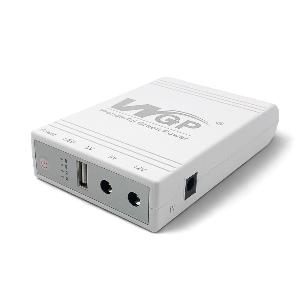 Бесперебойник Mini DC UPS для роутера WGP-103 10400mAh (5v / 9v / 12v ...