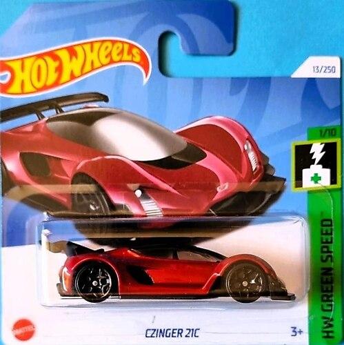 Машинка Хот Вілс 1:64 Czinger 21C колекція HW Green Speed Hot Wheels Mattel HTC92