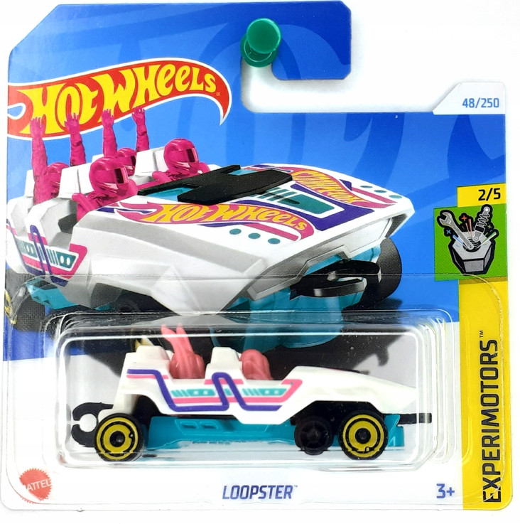 Машинка Хот Вілс 1:64 Loopster колекція Experimotors Hot Wheels Mattel HTC56