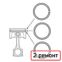 Кольца поршневые ПЛМ «Ветерок-8» 2 ремонт