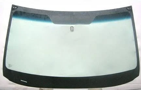 Скло автомобільне (лобове) з підігрівом Subaru Forester SH 08-12  Securit VIN, кріп.дзерк.