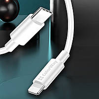 Кабель Colorway Type-C - Apple Lightning (PD Fast Charging) 3.0А 1м білий (CW-CBPDCL032-WH), фото 6