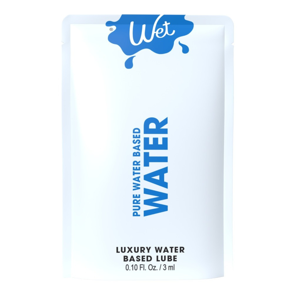 Пробник/Лубрикант на водній основі WET WATER-BASED, 3 мл, фото 1