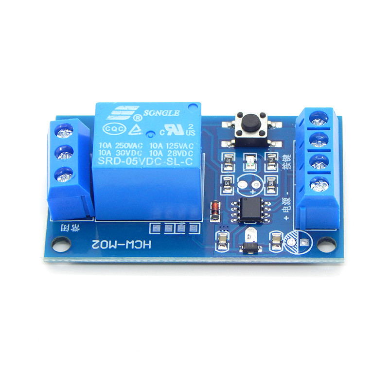 Бістабільний релейний модуль 5 В HCW-M02 для Arduino, фото 1