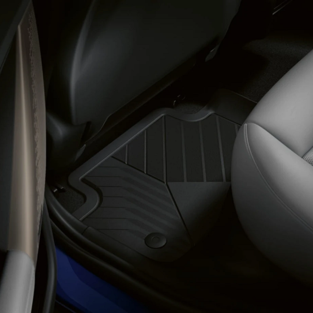 Задні килимки гумові салону BMW 5 серія (G60), задні, фото 1