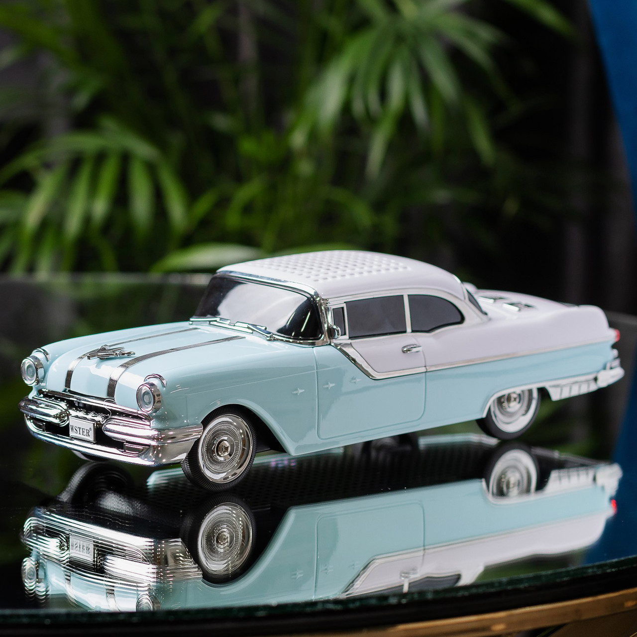 Портативна акустична колонка Pontiac Блакитно-білий