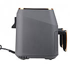 Аерогриль-фрітюрниця SOKANY SK-ZG-8030 на 8 літрів 2 відділення сіра, фото 5