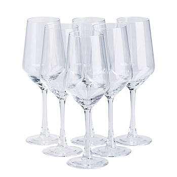 Набір келихів для шампанського 6 штук по 400 мл HP562