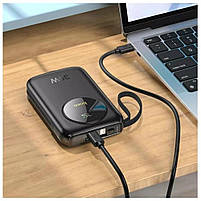 Повербанк Hoco Q19 Lucky 10000 mAh 30W QC/PD Black, фото 6