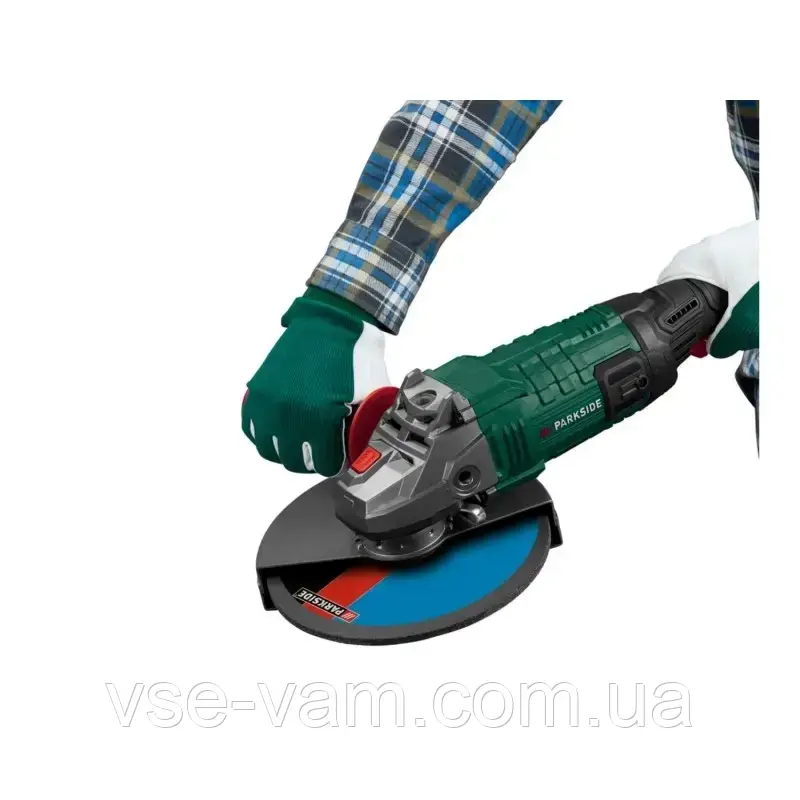 Кутова шліфувальна машина PARKSIDE PWS 230 D4, фото 1