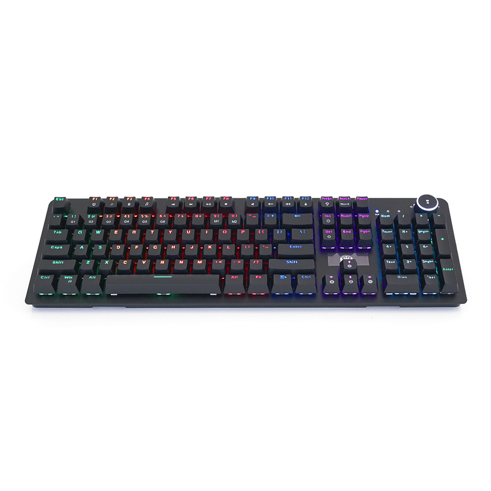 Клавіатура USB Fantech MK853V2, довжина кабелю 135 см, (Eng), Black, 104 к, Q10