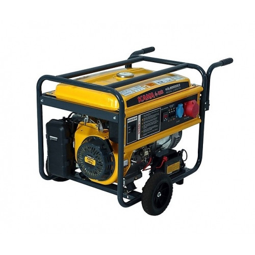 Генератор бензиновий KGL8000CE, однофазний 230V, 50Hz, 8,1KVA