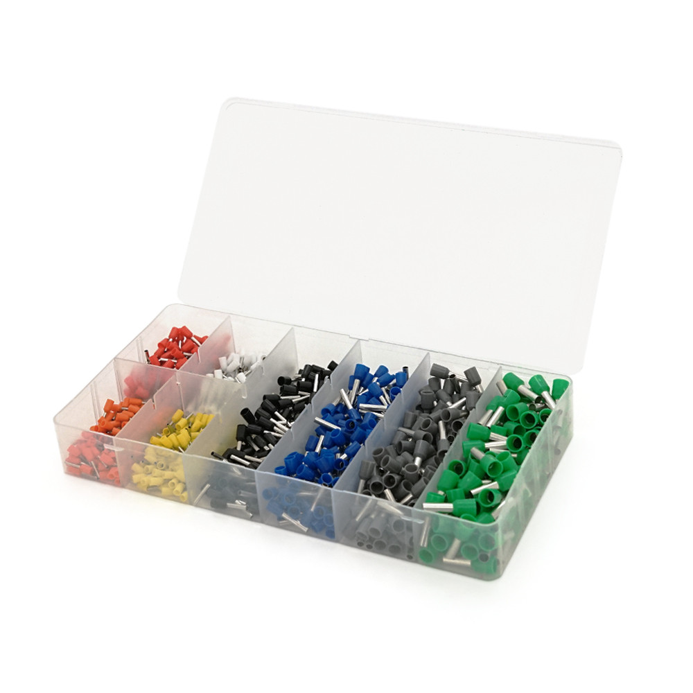 Набір кабельних наконечників VE800 (Е1008-100 шт.,Е0506-110 шт.,Е0508-100 шт., Е7508-100 шт., Е1510-100 шт.,