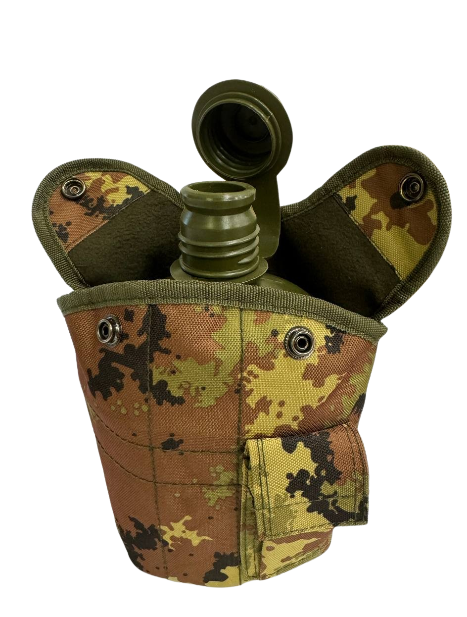 Фляга Solve NATO з утепленим чохлом 1 літр Vegetato KT6003935 PeremogaUA, фото 1