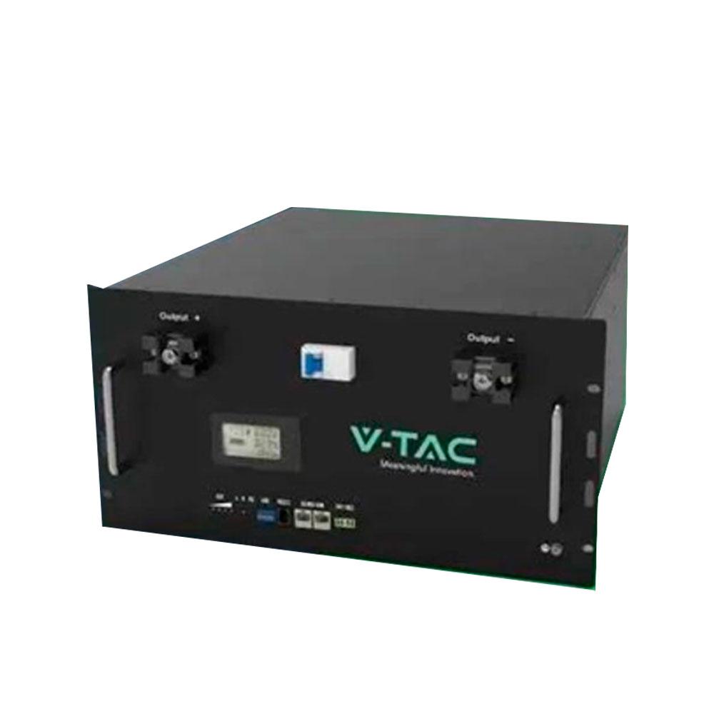 Акумуляторна батарея V-TAC LiFePO4 51,2V 200 Ah 9,6kWh, 445x244x500mm, 78kg