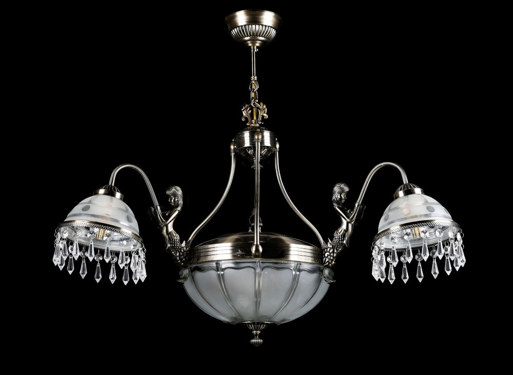 Люстра в класичному стилі L89295/3+3 (AB2), фото 1