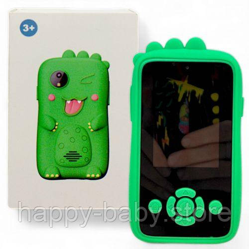 Інтерактивна іграшка "KidPhone: Dino", зелений, фото 1