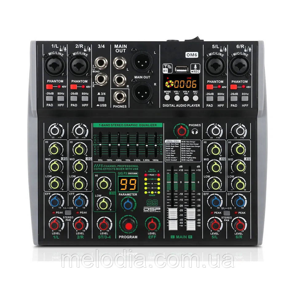4all Audio AK6 Mixer мікшерний пульт