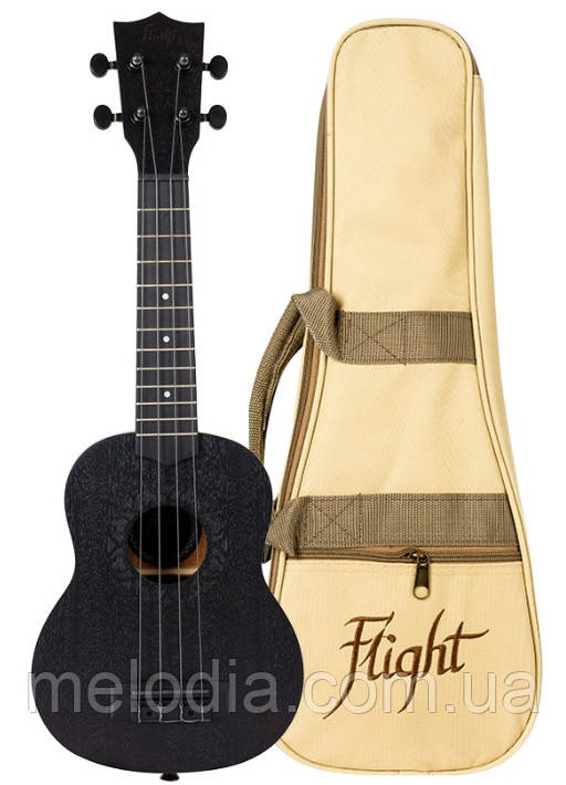 Гавайська гітара Укулеле Flight NUS310 BLACKBIRD Soprano