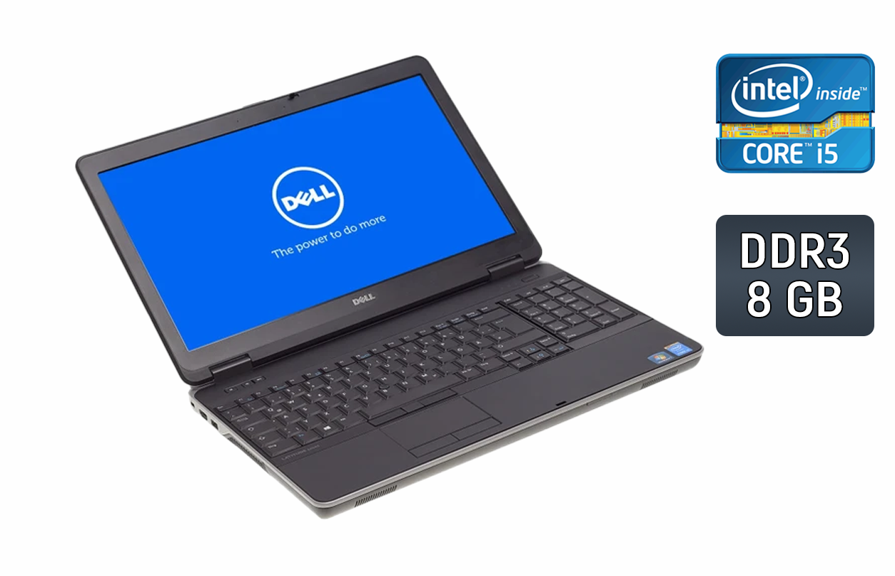 Ноутбук Б-клас Dell Latitude E6540/ 15.6" (1920x1080)/ Core i5-4200M/ 8 GB RAM/ 256 GB SSD/ HD 4600