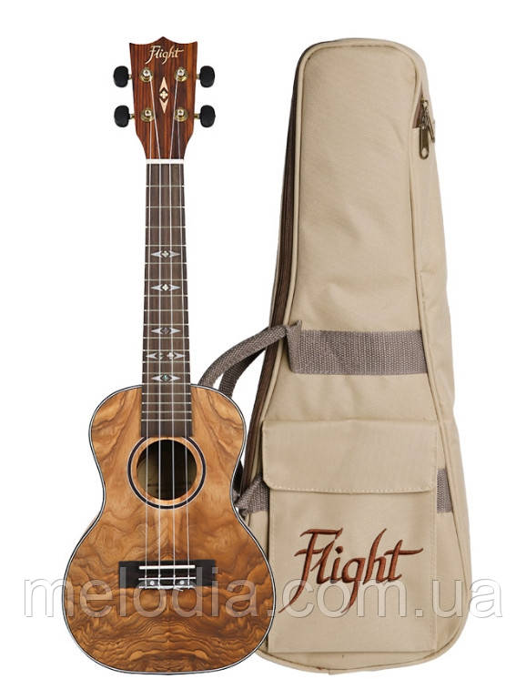 Гавайська гітара Укулеле Flight DUC410 QA/QA Concert