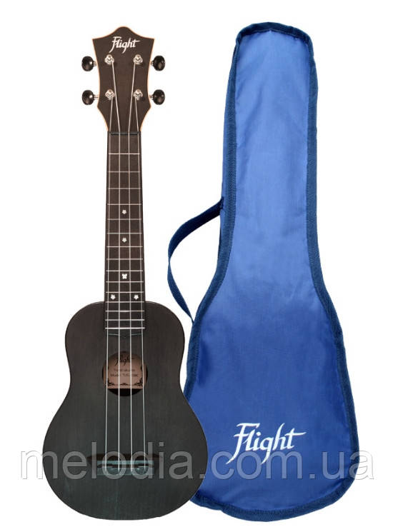 Гавайська гітара Укулеле Flight TUS35BK, Travel soprano