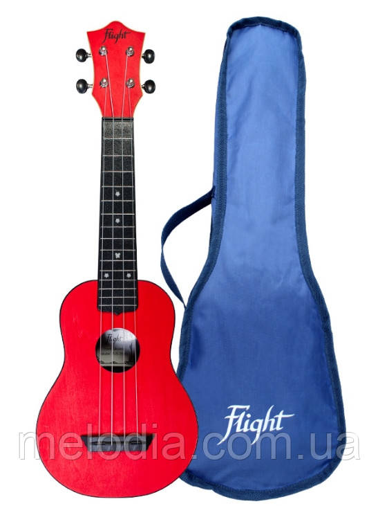 Гавайська гітара Укулеле Flight TUS35RD, Travel soprano