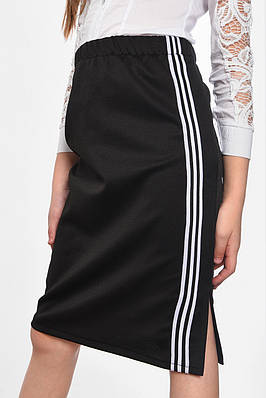 Спідниця  дитяча для дівчинки чорного кольору р.L 183072T Безкоштовна доставка